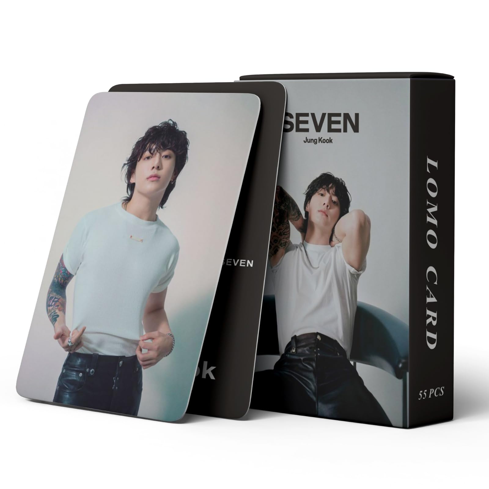 WKxinxuan BTS Card, photocard kpop, Jungkook Photocard 55PCS Mini